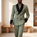 Vintage Suits for Men Double Breasted Slim Fit Suit Separates Mix Match Fashion Prom Celebrity Banquet Wedding Groom Custom Made