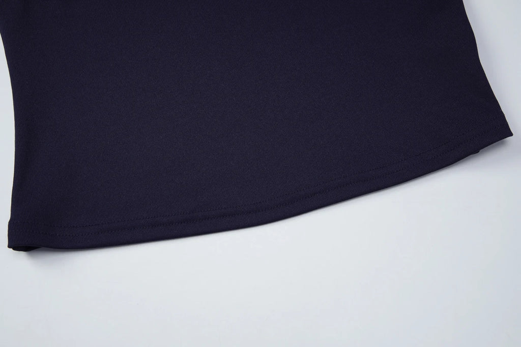 Hugcitar Women'S Fashion Short Sleeve Solid Polo Neck Buttons Sexy Crop T-Shirt Top Summer Female Clothes Streetwear Holiday