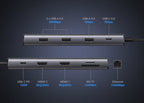 UGREEN Dual HDMI USB-C HUB 8K 4K HDMI Adapter 10 in 1 Splitter with RJ45 USB3.0 PD 100W Dock for MacBook Pro Air Laptop USB HUB