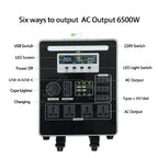 5KW 3600W Solar Generator Portable Lithium Power Station Power Banks PowerStation Generator Solar Best Solar Generator