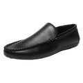 In 2025, the new men's casual soybean shoes are fashionable and versatile, and men's work shoes is black and brown  size 39-46.