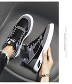 Shoes For Man Casual Sneaker Mens Leather Comfortable Walking  Daily Wear Breathable Light Long Lasting Versatile