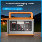 2026 500W Portable Outdoor Emergency Power Station CE Certified Travel Energy Storage Box Household Backup Power Supply