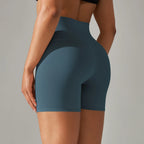 Seamless Yoga Shorts Women Fitness Shorts Running Cycling Shorts Breathable Sports Leggings High Waist Workout Gym Shorts