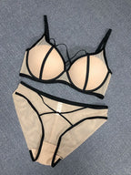 Sexy Padded Push-Up Bra And Panties Set Women's Lingerie with Gathering Chest Brassiere Special Offer Female Underwear Promotion