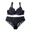 Women Plus Size Minimizer Sheer Mesh Bra And Panty Set Underwire Full Coverage Big Cup D E F G H I Curvy Lingerie 2 Pieces D