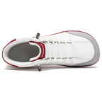 HOBIBEAR Mid-Top Barefoot Shoes Unisex Wide Toe Minimalist Ankle Boots Artificial Leather Outdoor Non-Slip Sneaker