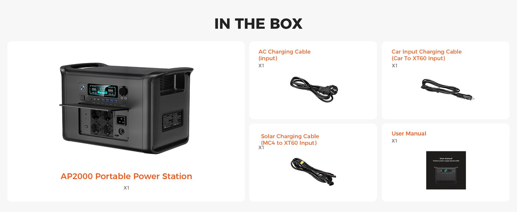 CTOLITY AP1000 1800W Portable Power Station 1024Wh Lifepo4 Battery Power Bank 320000Mah Solar Generator Emergency Power Supply