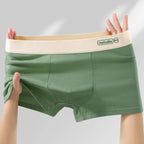 6Pcs/Men's Underwear High Quality Pure Cotton Boxer Shorts Anti-bacterial Breathable Sports Men Underwear Elasticity Large Size