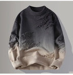 2024 Winter Sweaters for male men thick O-neck sweater men Student youth sweaters autumn Men's wool Casual Knitwear Pullover