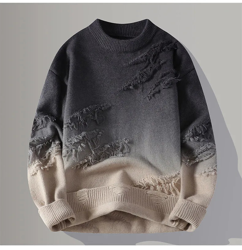 2024 Winter Sweaters for male men thick O-neck sweater men Student youth sweaters autumn Men's wool Casual Knitwear Pullover