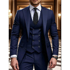 2026 Best Selling Formal Suit Single Breasted Business Outfit Four Seasons mens suits 3 piece