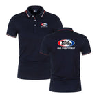 Fairtex Men'S Solid Short Sleeve Polo Shirt For Kickboxing Muay Thai Summer Business Casual Youth Popular T-Shirt