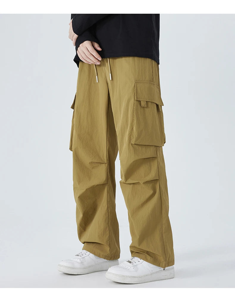 200cm Tall Men's Cargo Pants Extra Long Straight Trousers Male Length 115 120 118 Cm Chinese Clothes 190cm 192cm 195cm 2m 120cm