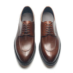 Luxury Handmade Wedding Party Men's Dress Shoes Cow Genuine Leather Lace-up Oxfords Derby Formal Business Social Male Footwear