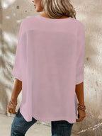 Plus Size Women's Oversized Casual T-Shirt Loose Fit Comfortable Everyday Top