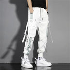 Fashion Multiple Models New Multi Pocket Drawstring Pants Men's Casual Cargo Pants Summer Outdoor Hip Hop Sweatpants Men Women