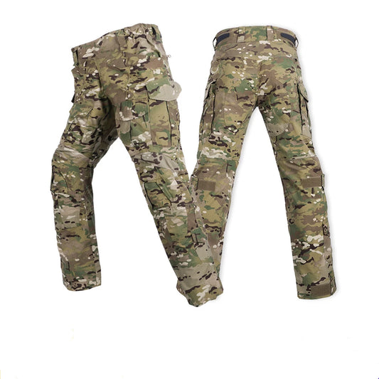 Men Combat Pants With Knee Pads Tactical Cargo Sport Trousers Camouflage Multicam Trekking Hunting Clothes( Not knee pads)