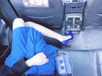 New blue high heels, socialite edition, customized sexy patent leather slim heel plus size women's single shoes