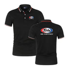 Fairtex Men'S Solid Short Sleeve Polo Shirt For Kickboxing Muay Thai Summer Business Casual Youth Popular T-Shirt