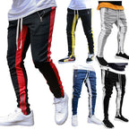 New Men's Casual Fashion Pants Sportswear Skinny Male Trousers Gyms Tracksuits Bottoms Hip Hop Streetwear Joggers Sweatpants