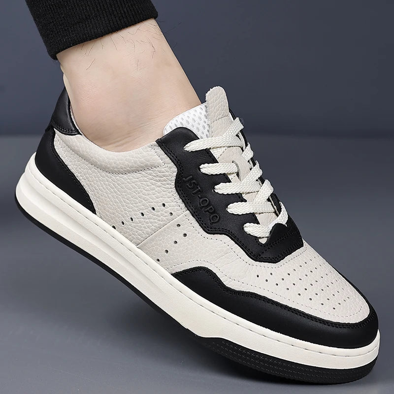 Men's fashion casual shoes four season soft-sole non-slip breathable outdoor walking shoes youth lightweight sports running shoe
