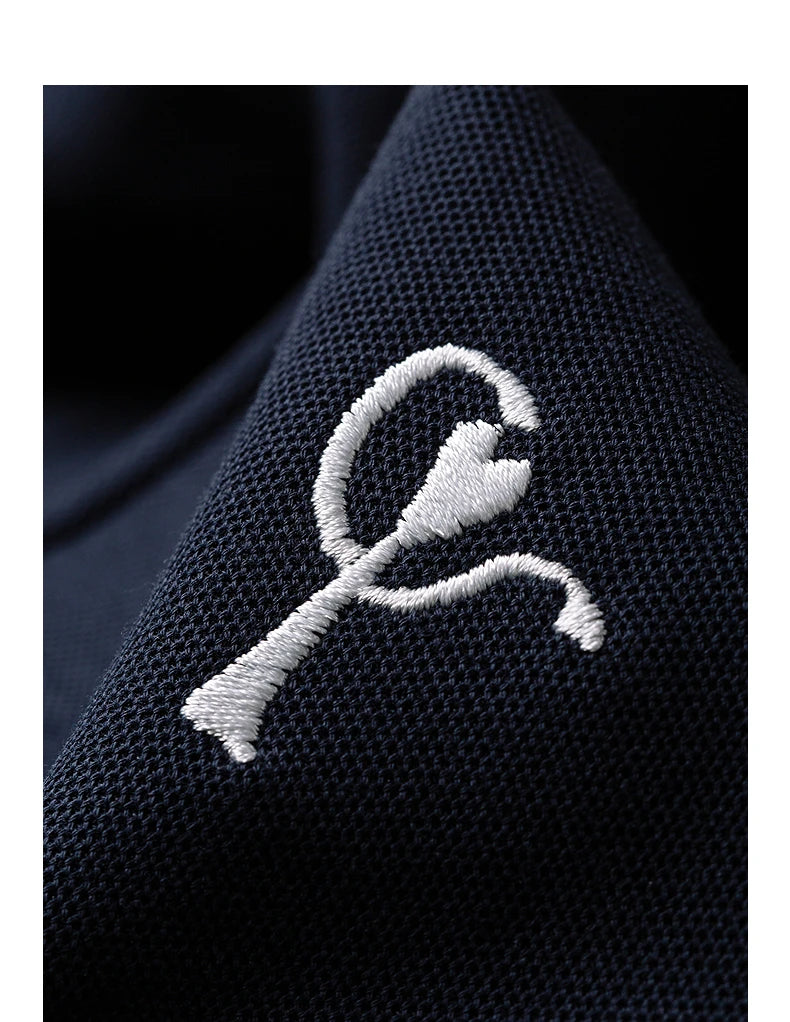 TOYOUTH Women Polo T-Shirt 2026 Summer Joint Name with Gongchangzhang Embroidered V-Neck Age-Reducing Trendy Tops