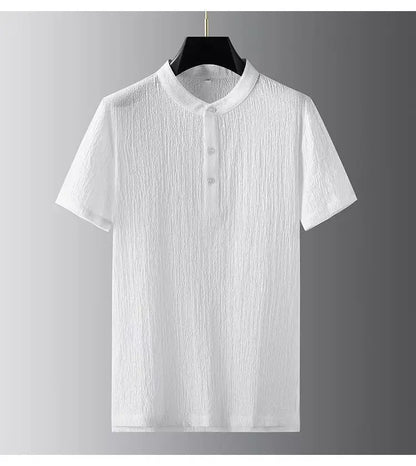 Men's sets (Shirt + trousers) 2026 summer new style fashion men shirt short sleeve shirt High quality shirts male Two Piece