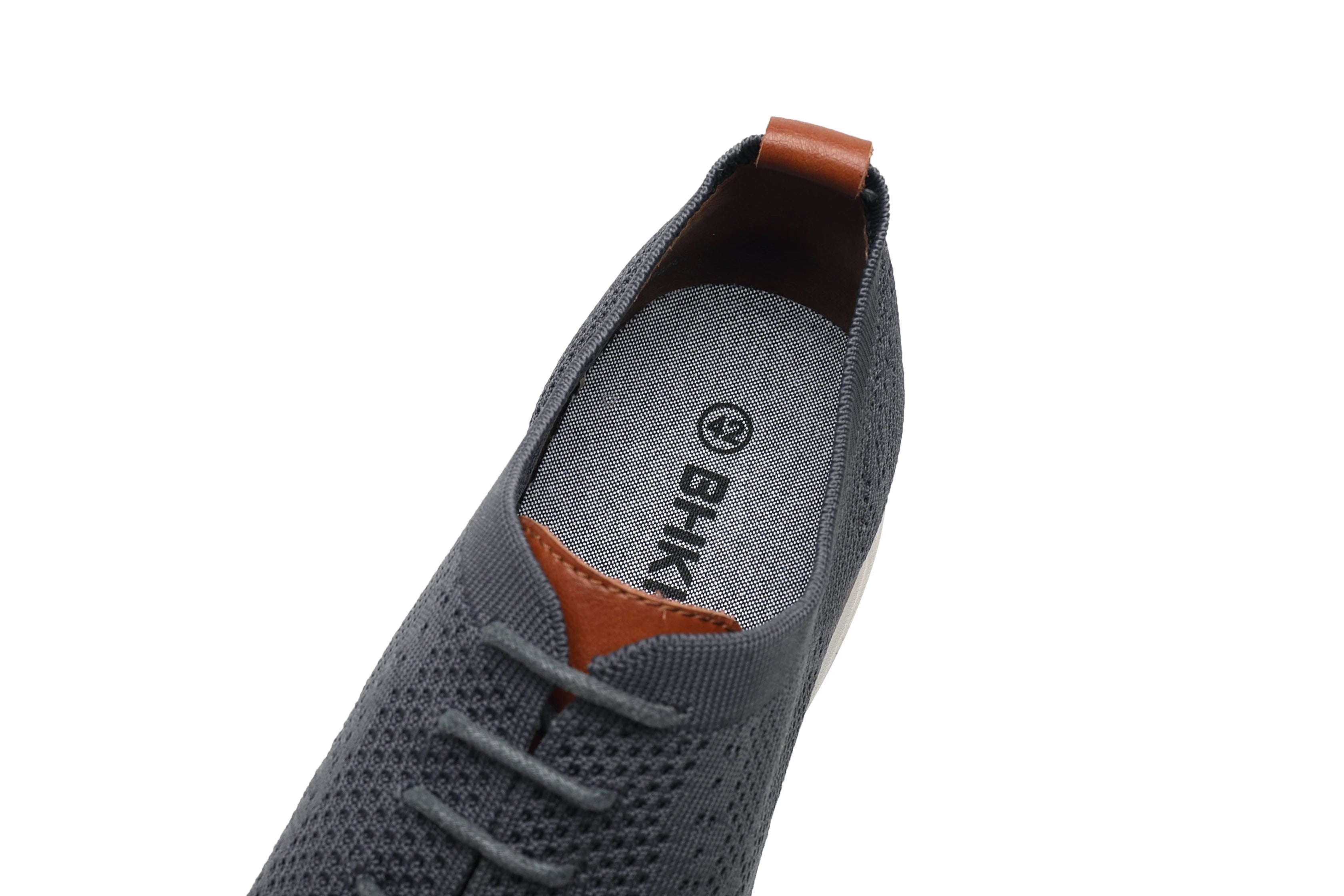 BHKH Male Sneakers Summer Knitted Mesh Casual Shoes Lightweight Casual Shoes Breathable Walking Footwear Shoes For Men
