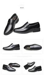 Men's Breathable Hollow Out Elevator Dress Leather Shoes Spring Summer 6cm Height Increase Business Slip-On Formal Office Shoes