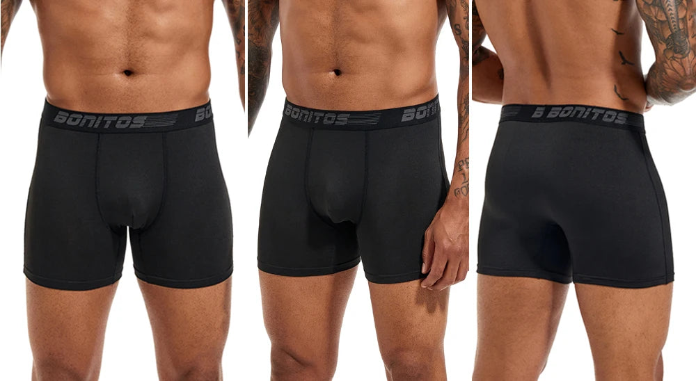 5pcs Boxers Men's Panties Breathable Boxer Shorts Men Underwear Polyester Underpants for Man High Quality Male Trunks