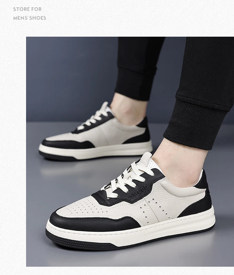 Men's fashion casual shoes four season soft-sole non-slip breathable outdoor walking shoes youth lightweight sports running shoe