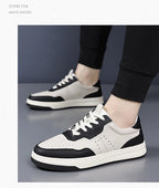 Men's fashion casual shoes four season soft-sole non-slip breathable outdoor walking shoes youth lightweight sports running shoe