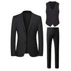 2026 Best Selling Formal Suit Single Breasted Business Outfit Four Seasons mens suits 3 piece