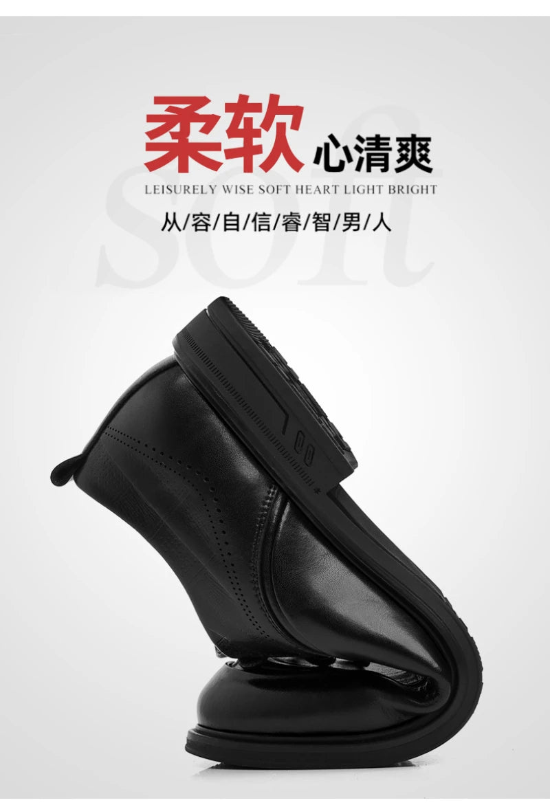 Business Formal British Style Casual Commuting Style Commuting Shoes Wedding Groom Shoes Leather Shoes Men's Four Seasons
