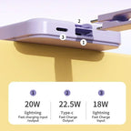 2026 New 30000mAh Mini Wireless Charger PowerBank 22.5W Fast Charging For iPhone Samsung Huawei   Powerbank