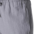 2026 European And American Men's Cotton And Linen Trousers Multi-pocket Work Pants Loose Straight Sportswear And Casual Trousers