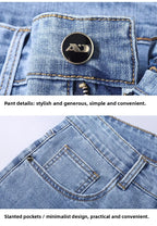 2026 Brand Best Price Comfort Straight Denim Pants Men's Jeans Business Casual Elastic Male High Quality Trousers