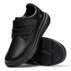 FitVille Wide Diabetic Shoes Dress Business Formal Casual Shoes for Men Slip on Walking Footwear Easy Wear Swollen Feet Comfort
