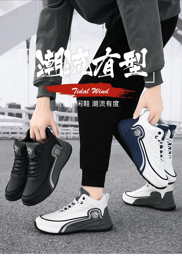 2026 Men's Light Luxury Style Soft Bottom Comfortable Casual Sneakers Youth Students Outdoor Running Shoes Zapatillas Deportivas