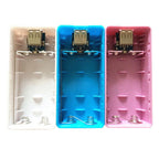 Portable Power Bank for 18650 Battery 2 Slot Charger Case Cover DIY Mobile Storage Box General Charger