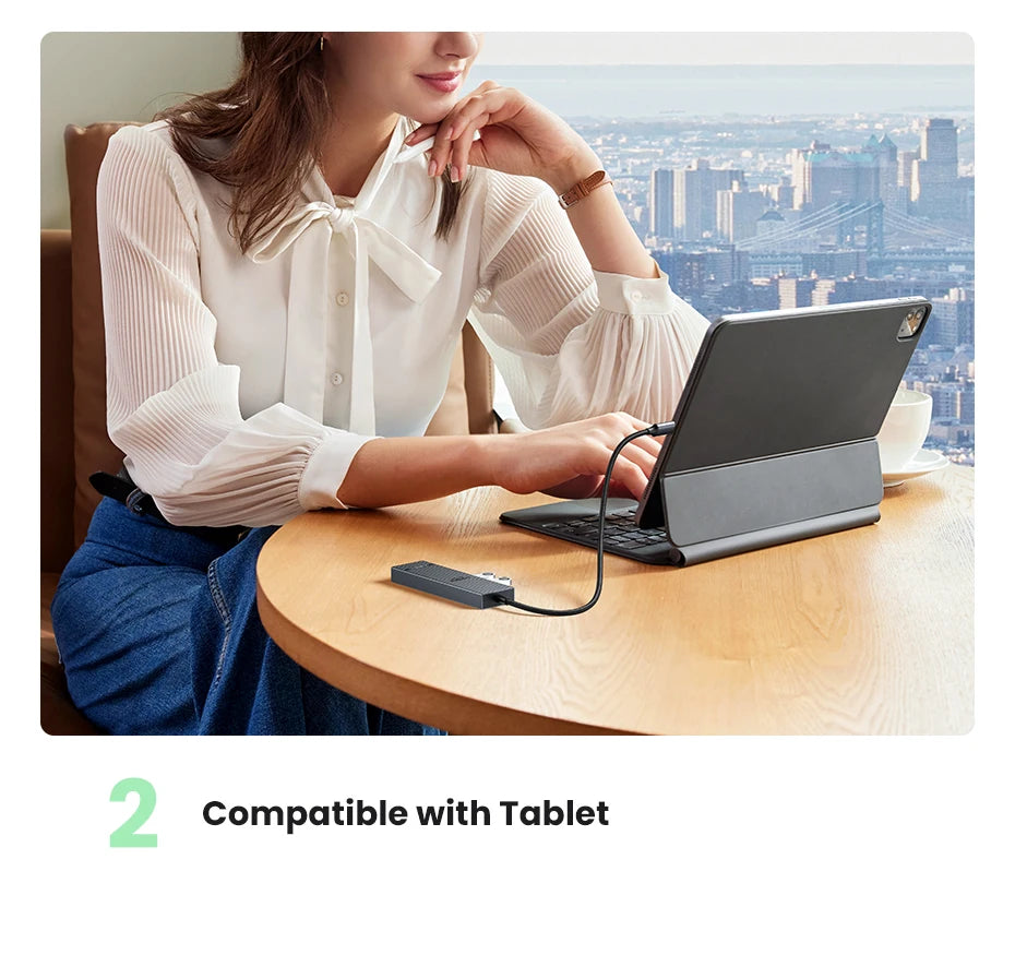 UGREEN USB C HUB 10Gbps 4K60Hz HDMI USB3.2 PD100W USB Splitter for Laptop Macbook Pro Air iPad Phone Android Docking Station