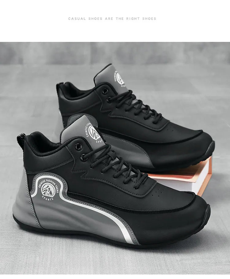 2026 Men's Light Luxury Style Soft Bottom Comfortable Casual Sneakers Youth Students Outdoor Running Shoes Zapatillas Deportivas