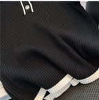 Ice silk knitted short sleeved T-shirt for women's summer 2024 new fashionable and stylish polo shirt top