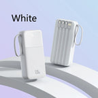 3C Certified 30000mAh 40000mAh 50000mAh 22.5W Power Bank with Digital Display USB-C Cable Portable Fast Charger Spare Powerbank