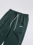 Men's Casual Sweatpants Solid Color Sports Pants Summer Autumn Lightweight Cargo Trousers High Street Loose Straight Trousers