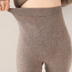 Fall/Winter 100% Pure Wool Knitted Pants Are Slim And Warm Wear Wool Pants Inside And Outside Tight Elastic Leggings