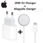 20W USB-C Power Adapter Original Fast Charger for iPhone 17/16/15 Mini pro Max Type C with Apple Cable Compatible with iPhone 14