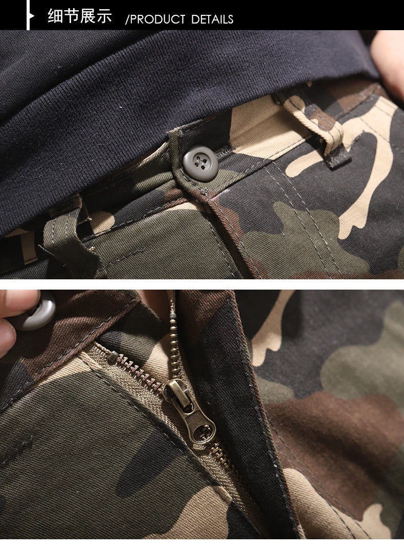 Men's Cargo Pants Men Camouflage Sweatpants Amazon Joggers  Sports Joggers Loose Fit Streetwear Male Hiking Pants