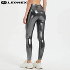 LEOHEX High Waist Yoga Leggings for Women, Breathable Fitness Running Pants, Workout Gym Sports Trousers